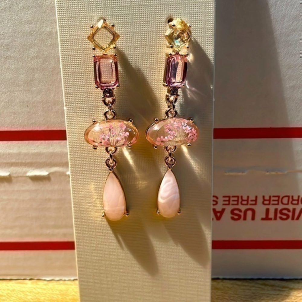 Boho Gemstone Earrings #809
